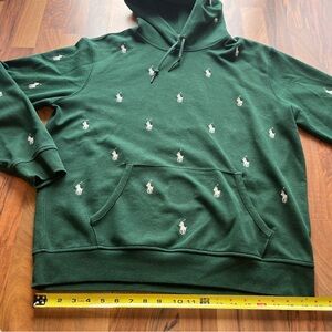 Polo Ralph Lauren All-Over Logo Hoodie